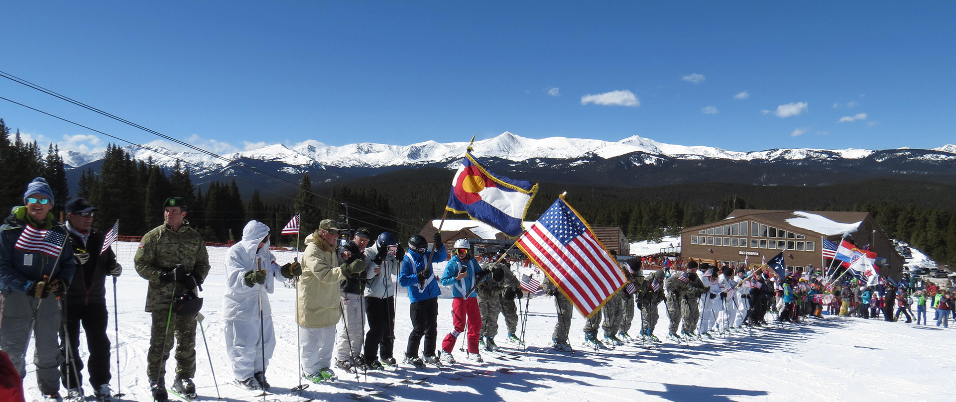 Soldiers at the base of Cooper