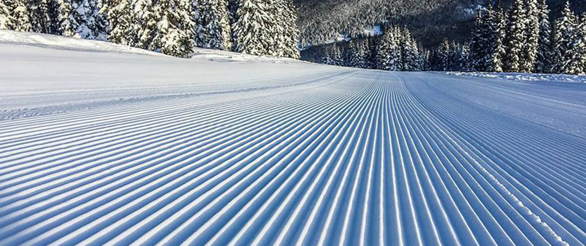 soft corduroy snow surface