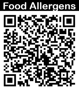 QR Code for Allergens